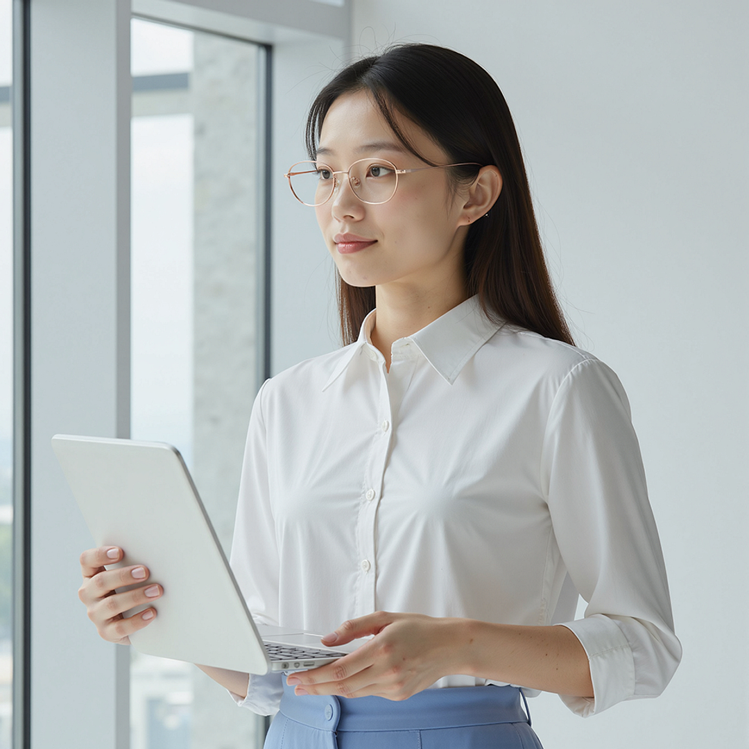 Lenskart Rose Gold Full Rim Round left side