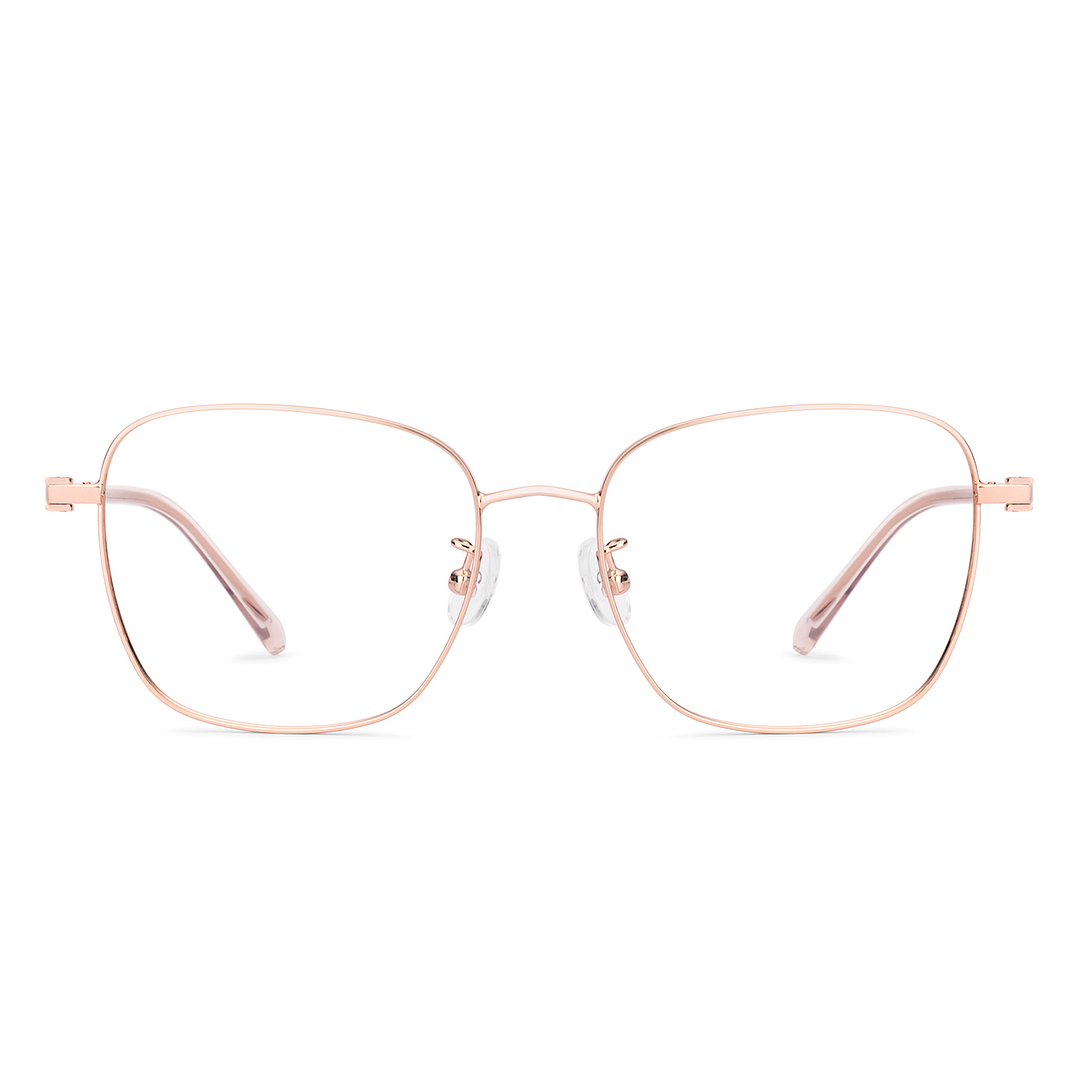 Buy Rose Gold Full Rim Square Lenskart Air SG Switch LA E17765AF
