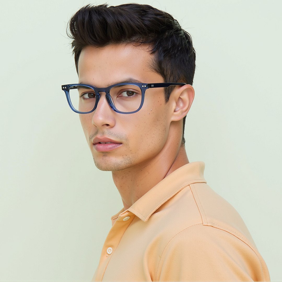 Lenskart Hustlr Sapphire-Ace Full Rim Square right side