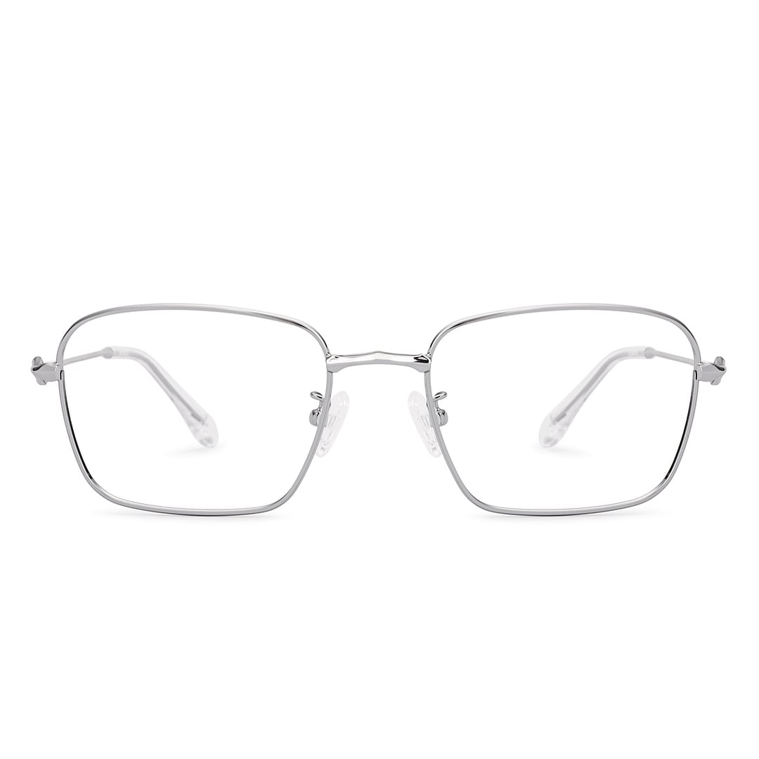 Lenskart Silver Full Rim Square right side