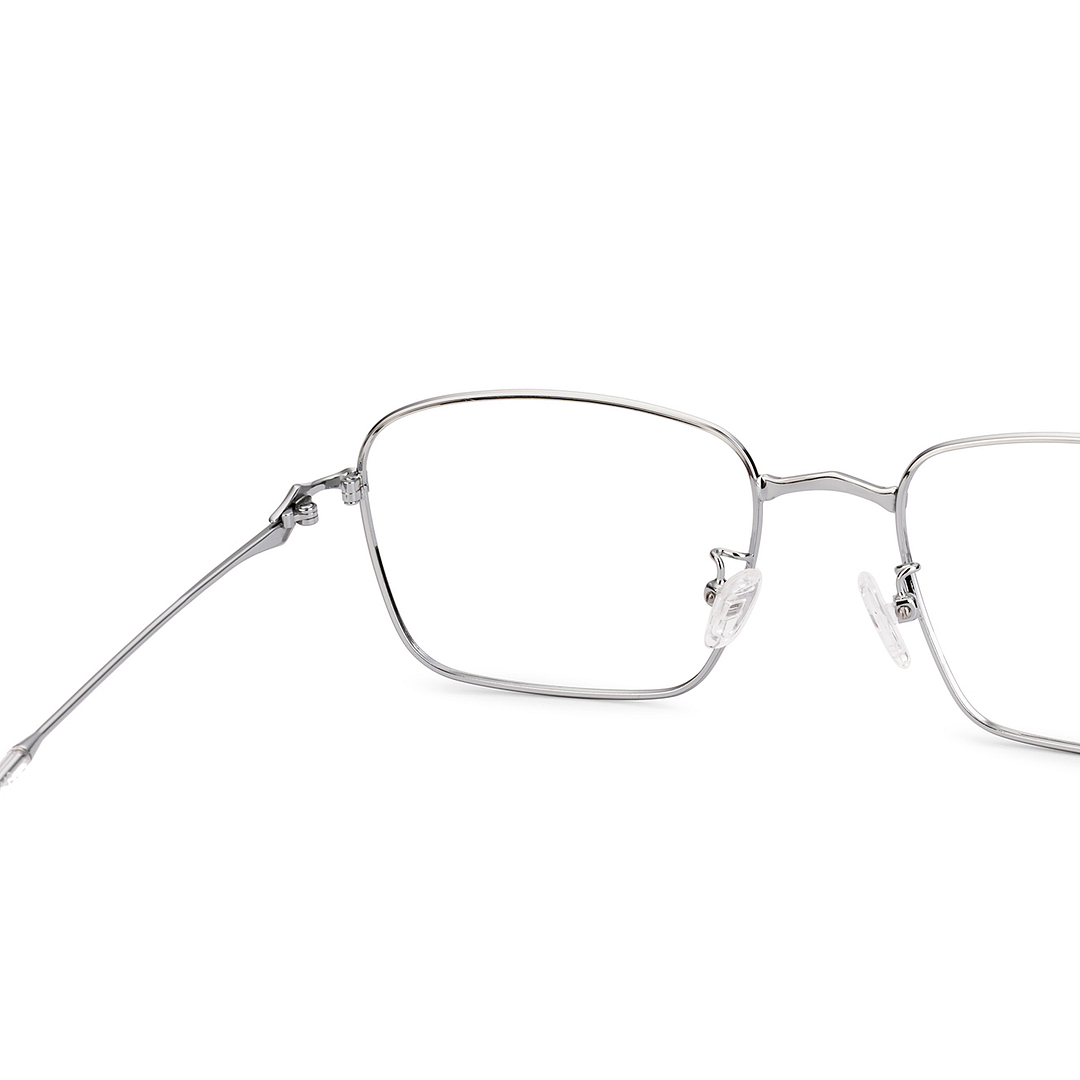 Lenskart Silver Full Rim Square right side