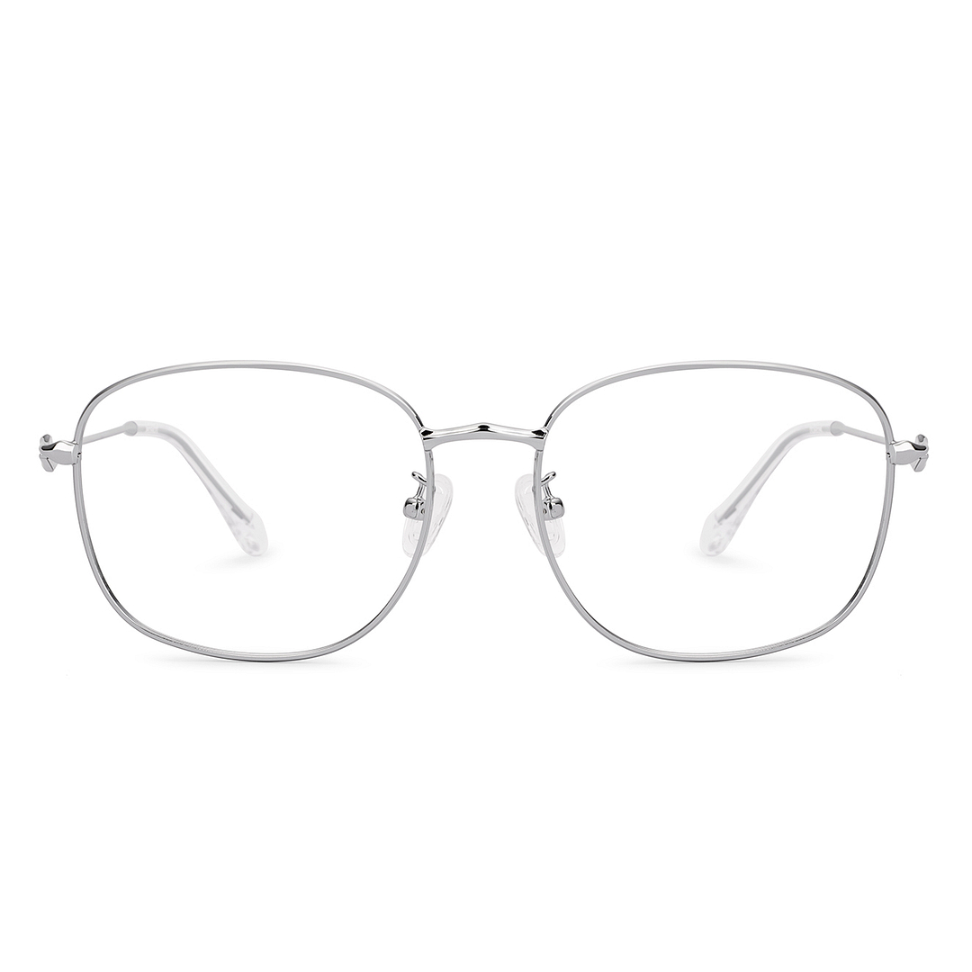 Lenskart Silver Full Rim Square right side