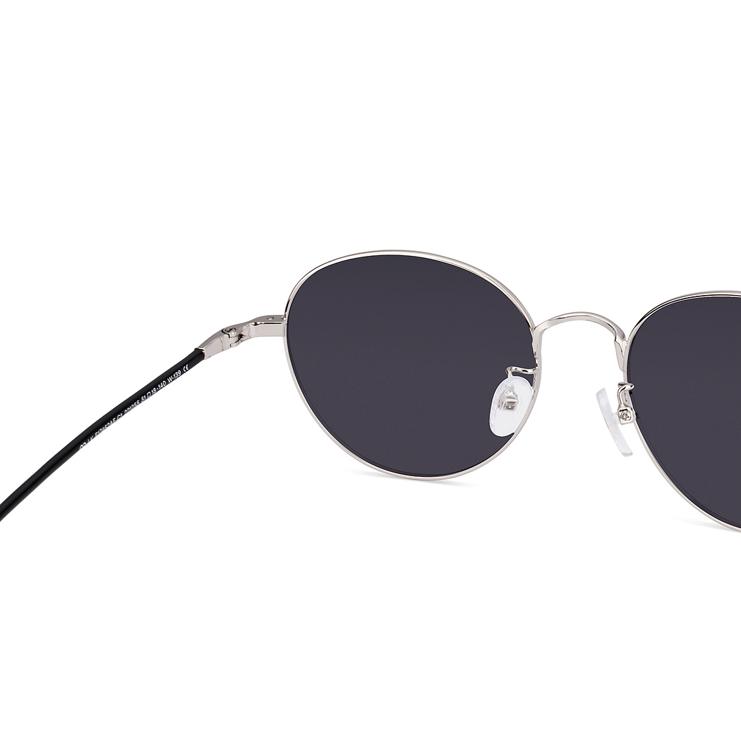 Lenskart Silver Full Rim Round right side