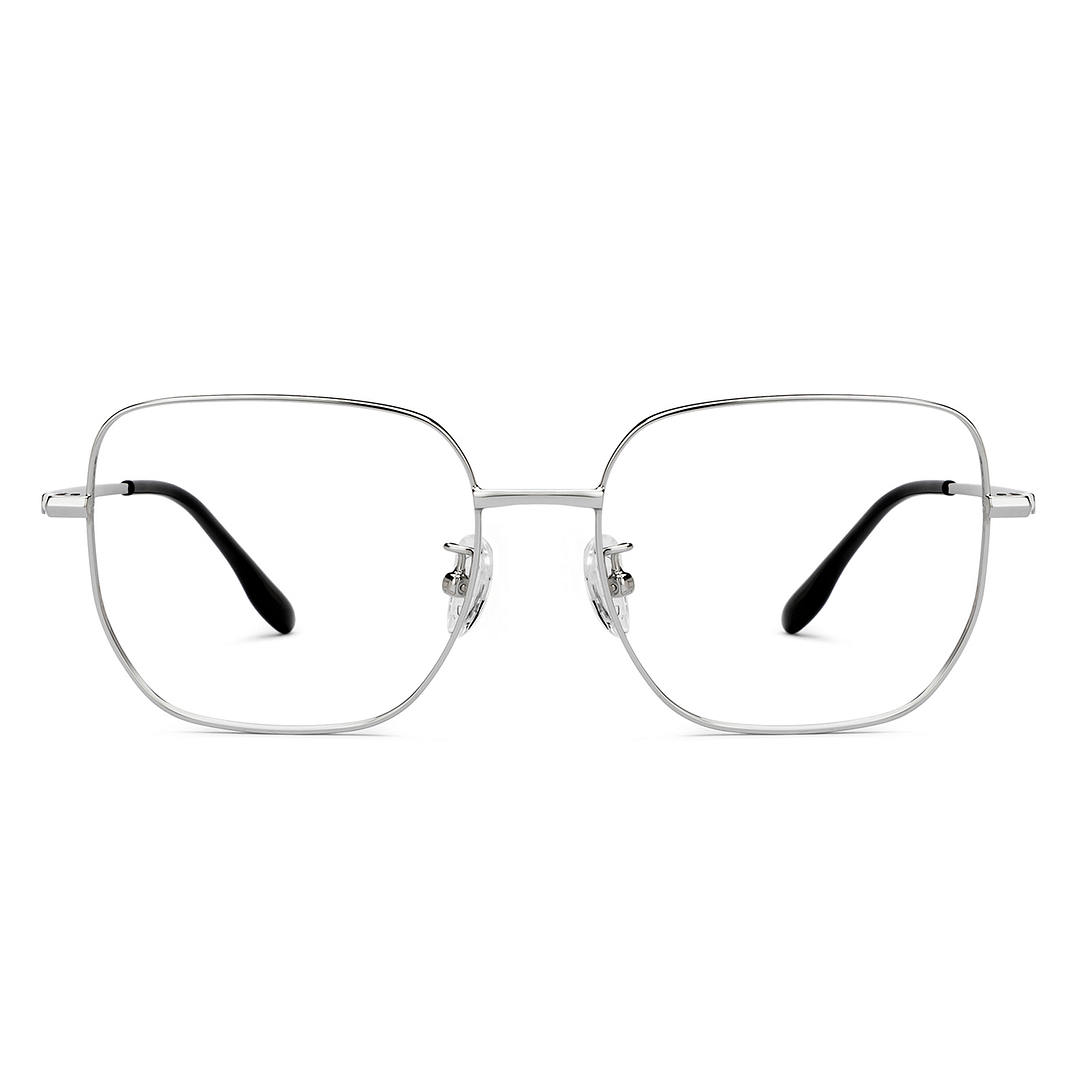 Lenskart Silver Full Rim Square right side