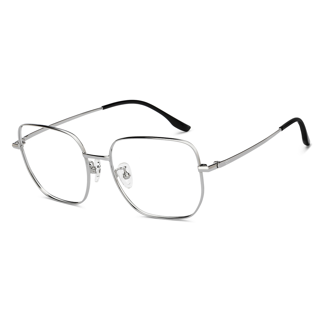 Lenskart Silver Full Rim Square right side