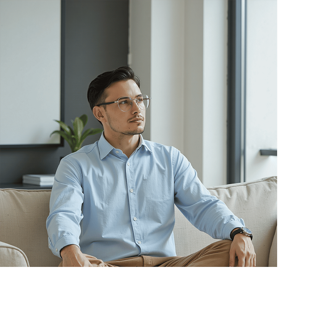 Lenskart Silver Full Rim Round left side