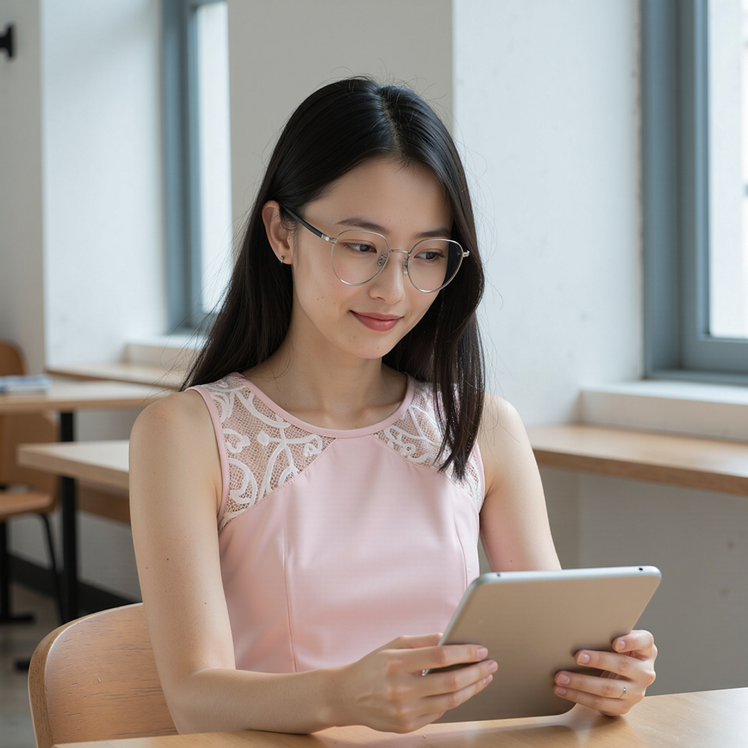 Lenskart Silver Full Rim Round right side