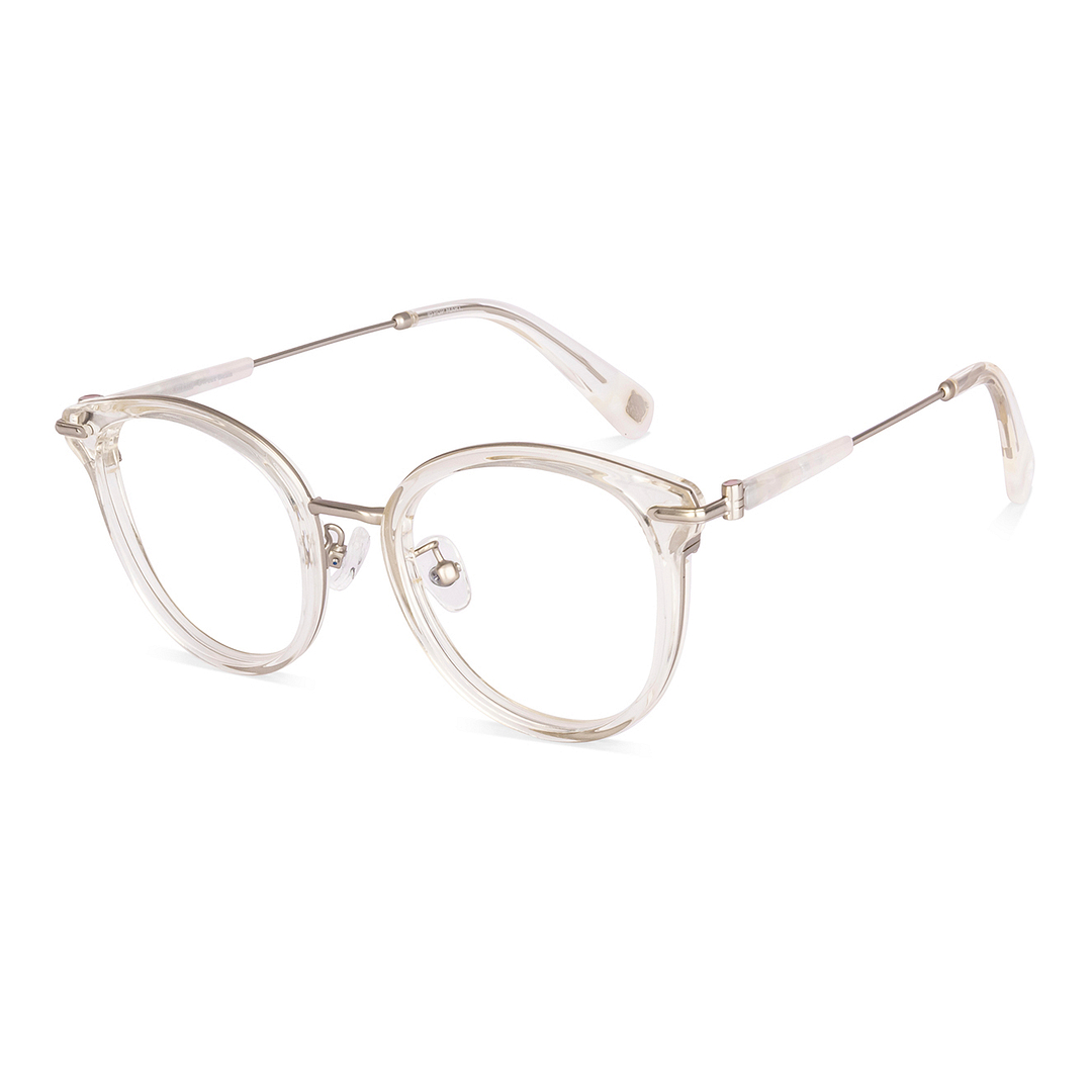 Lenskart Silver Full Rim Cat Eye left side