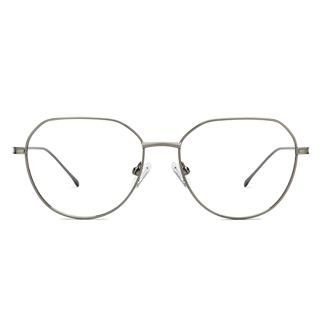 Lenskart Air Online Silver Full Rim Round right side