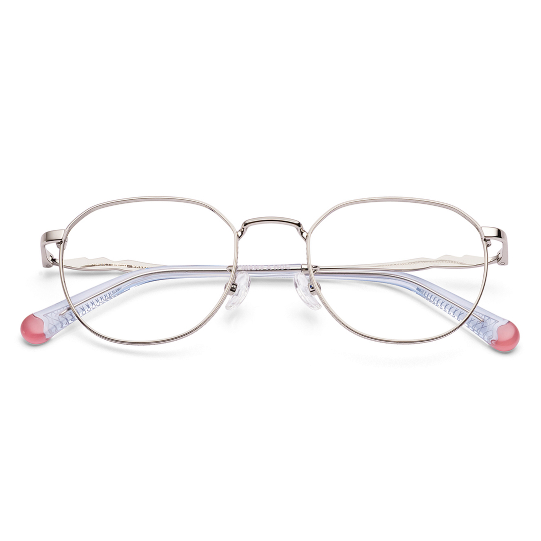 Lenskart Silver Full Rim Round right side