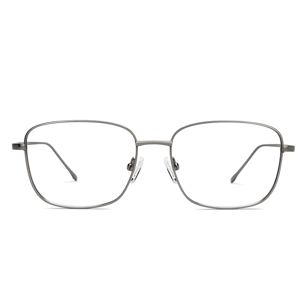 Lenskart Air Online Silver Full Rim Square right side