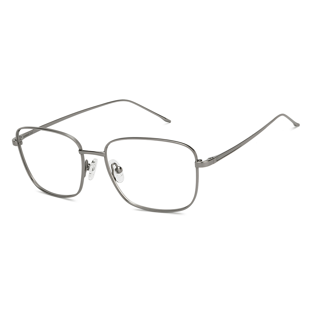 Lenskart Air Online Silver Full Rim Square right side