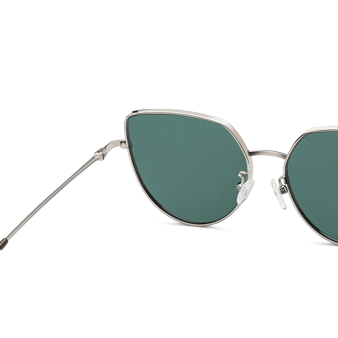 Lenskart Silver Full Rim Cat Eye right side