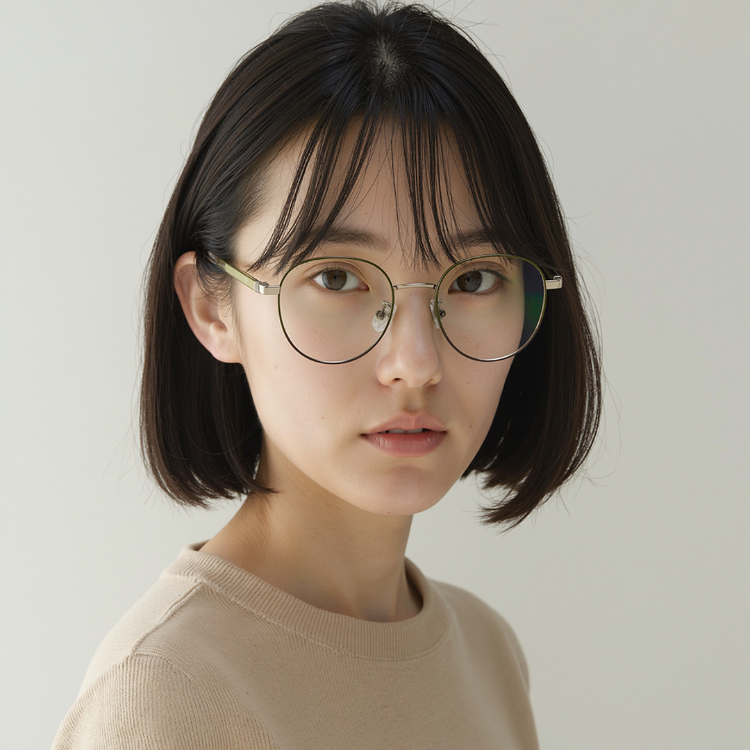 Lenskart Silver Full Rim Round right side