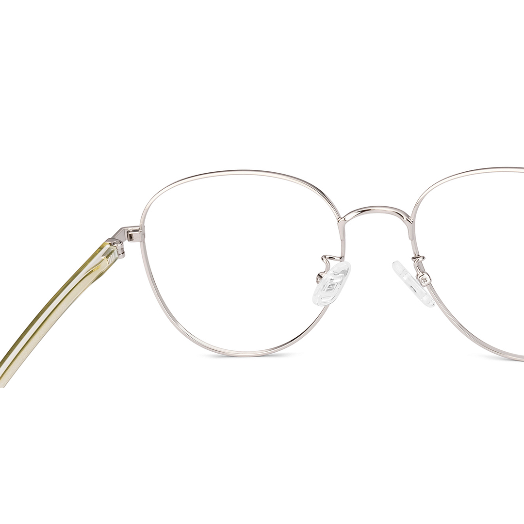Lenskart Silver Full Rim Round right side