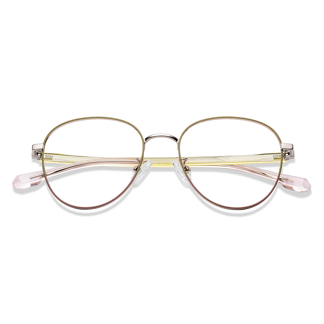 Lenskart Silver Full Rim Round left side