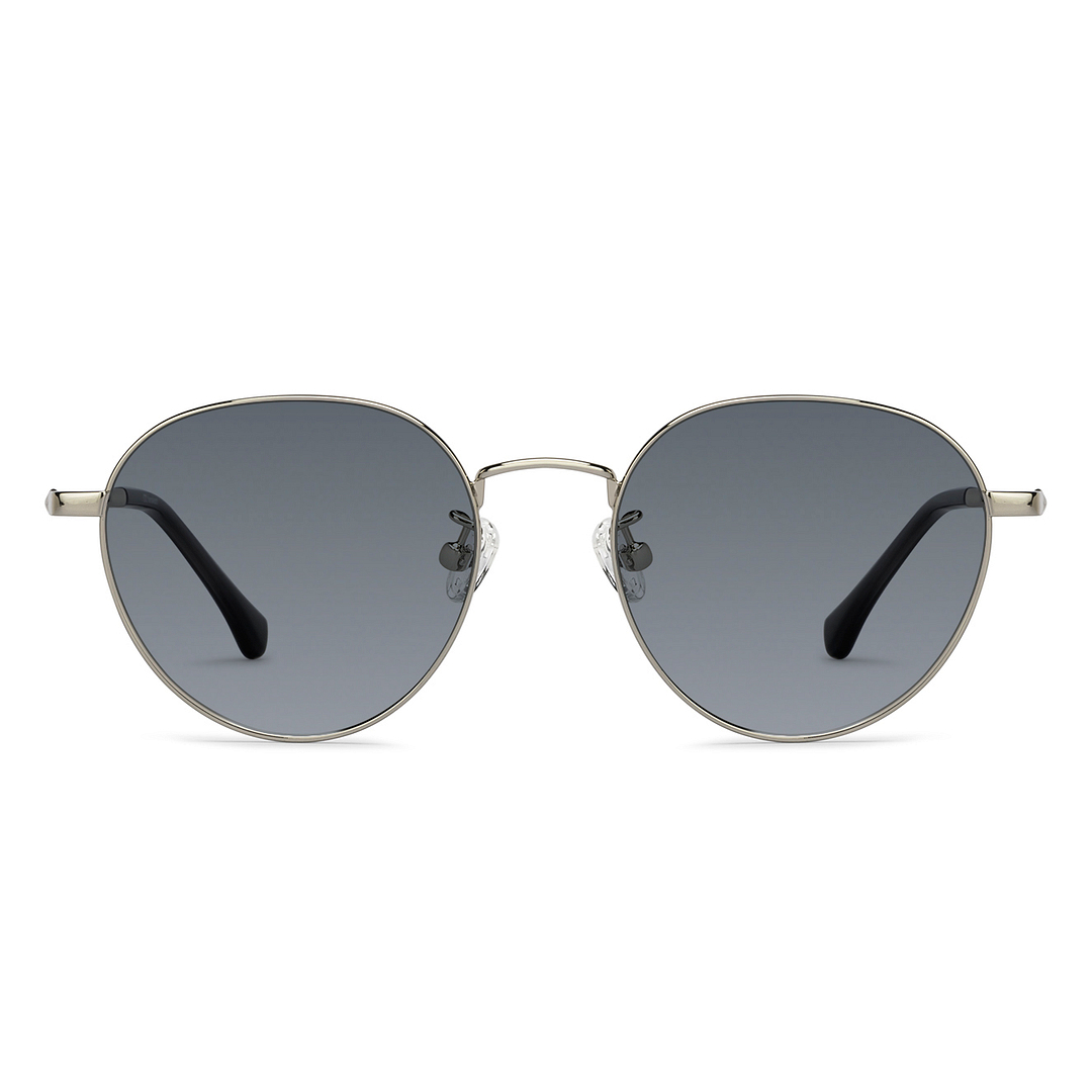 Lenskart Silver Full Rim Round right side