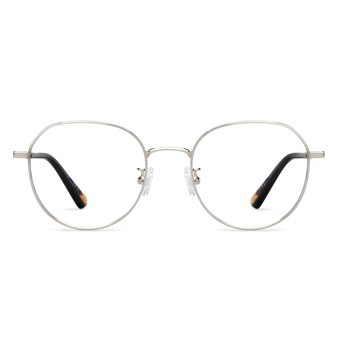 Lenskart Silver Full Rim Round right side