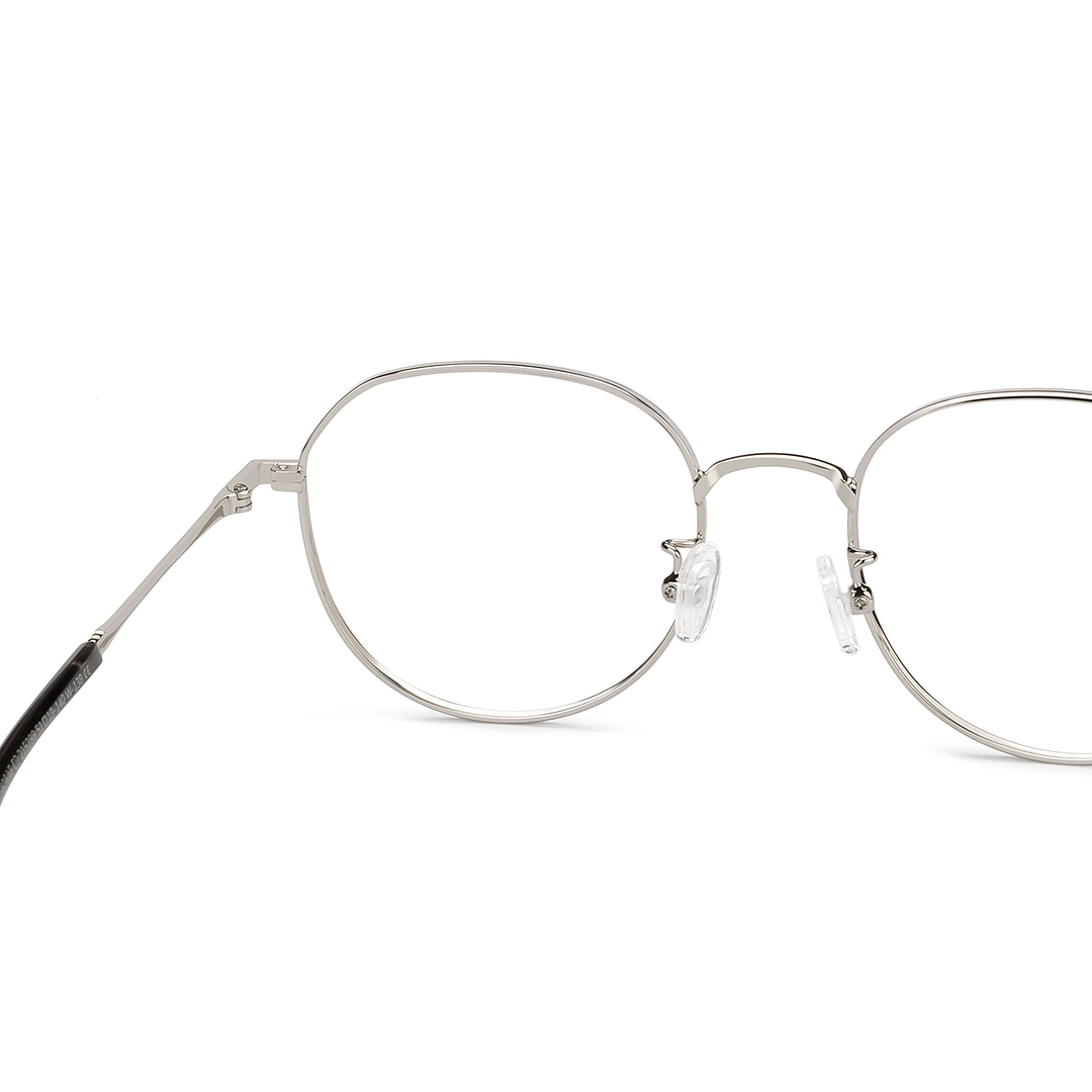 Lenskart Silver Full Rim Round right side