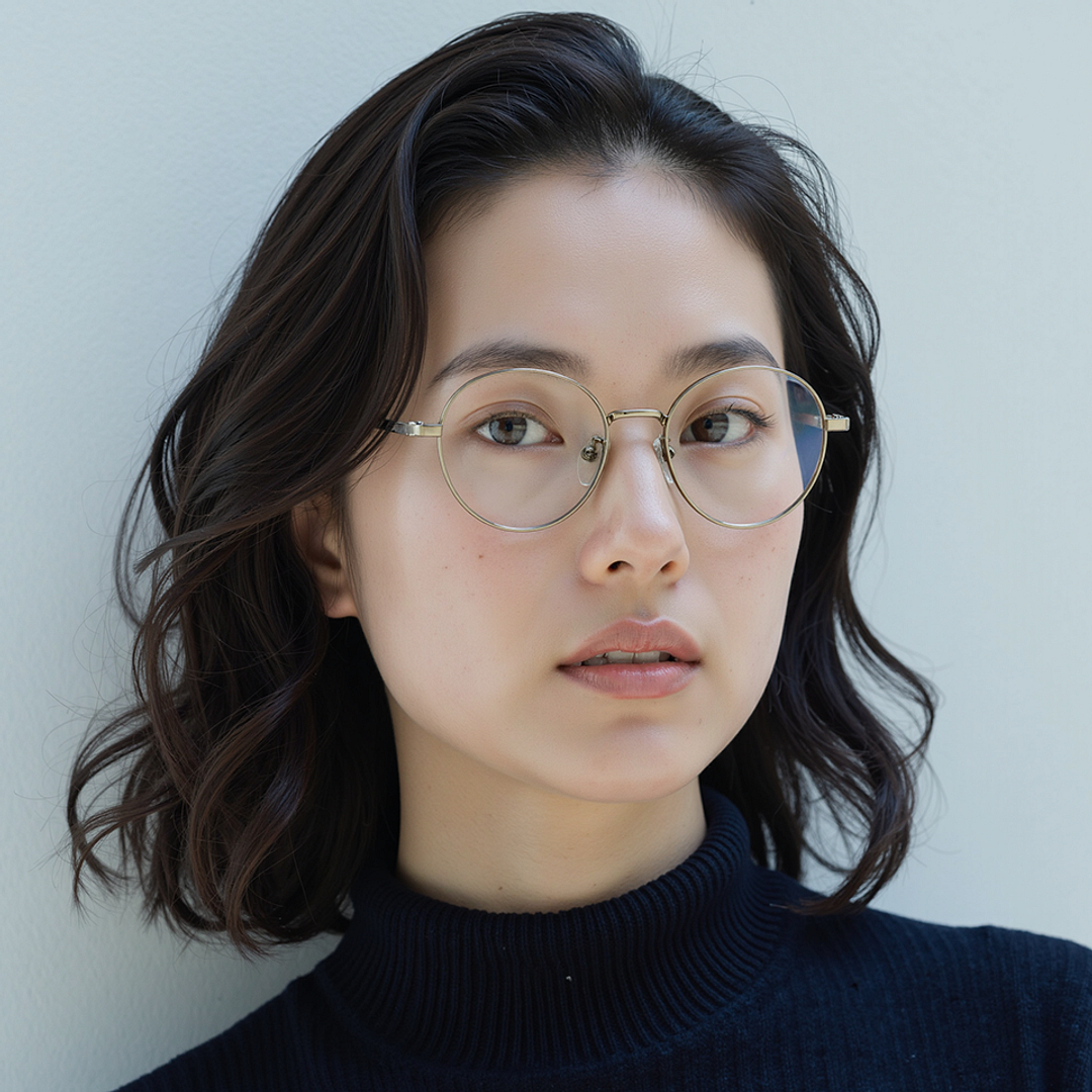 Lenskart Silver Full Rim Round right side