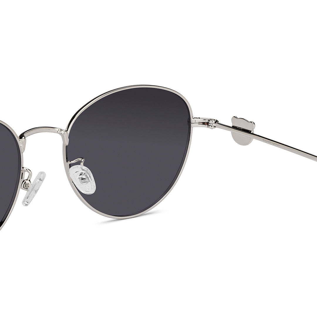 Lenskart Silver Full Rim Round right side