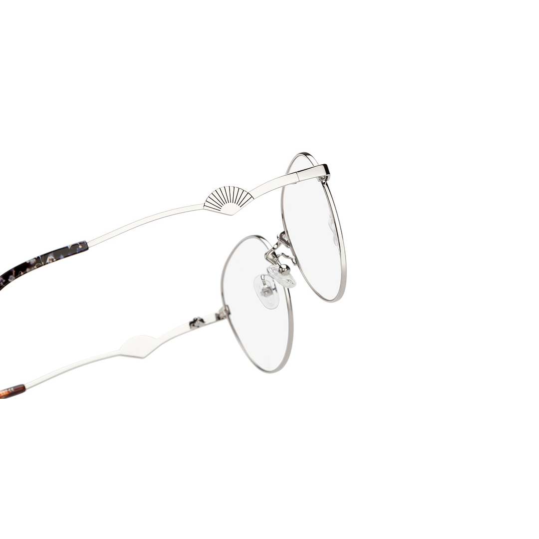 Lenskart Silver Full Rim Round right side