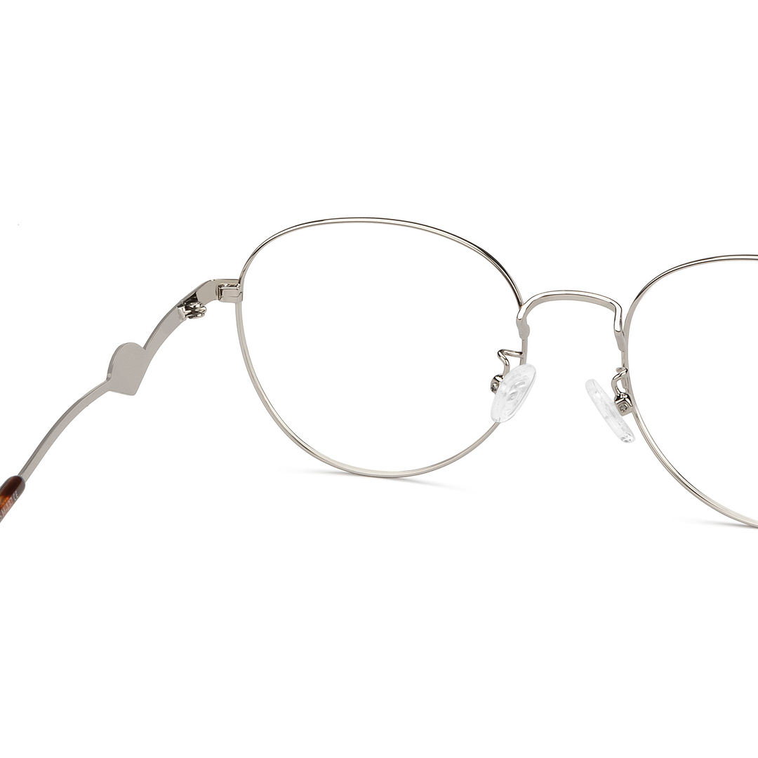 Lenskart Silver Full Rim Round right side