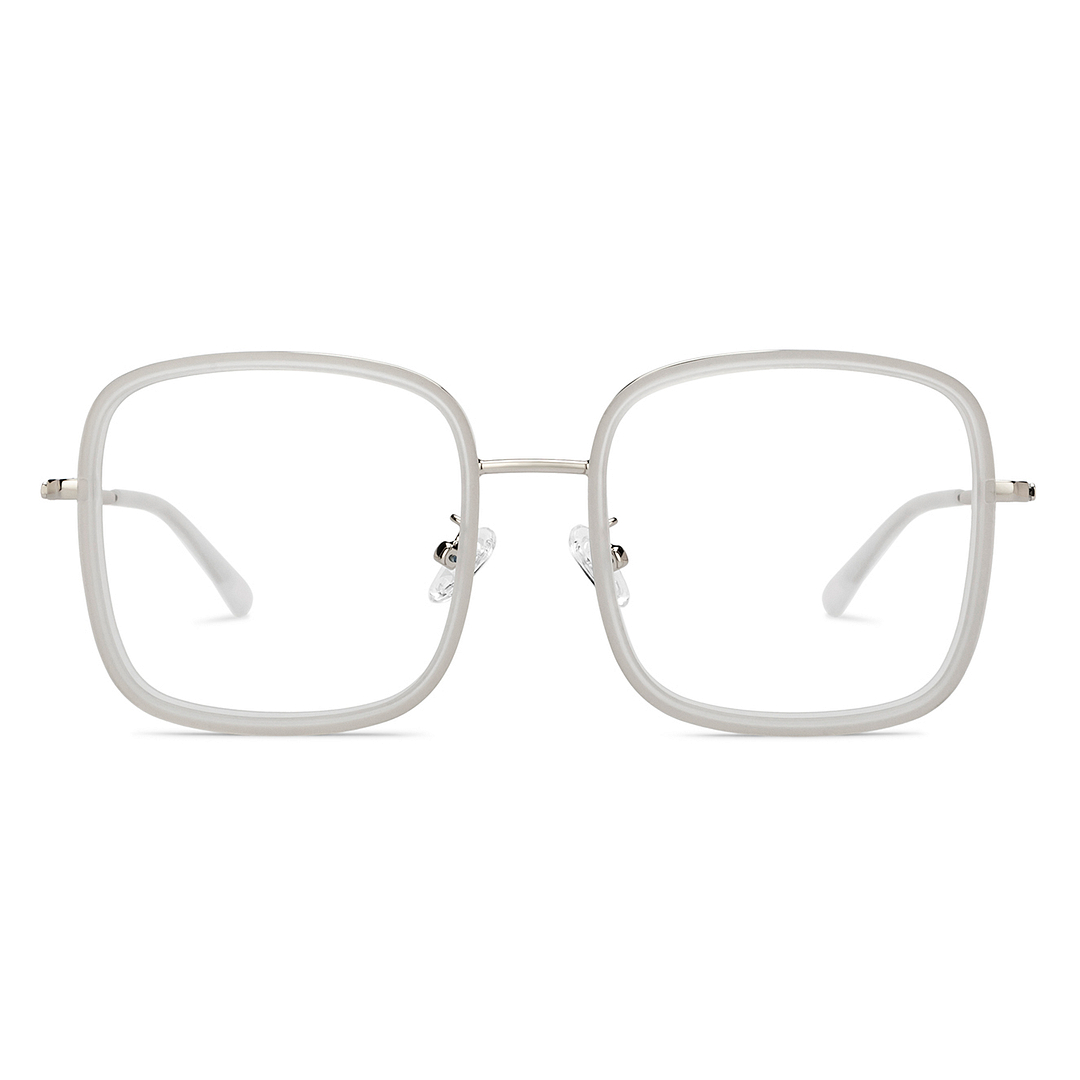Lenskart Silver Full Rim Square right side