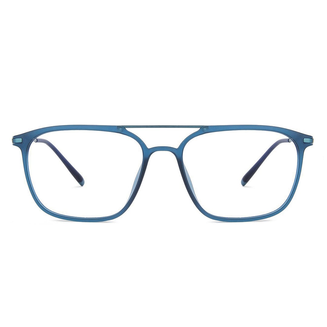 Lenskart Air Sky Blue Full Rim Square right side