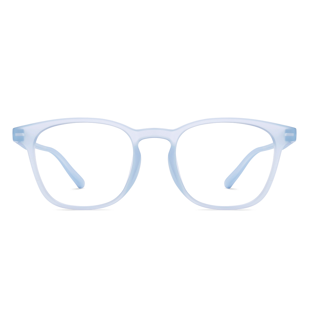 Lenskart Hustlr Sky Blue Full Rim Square right side