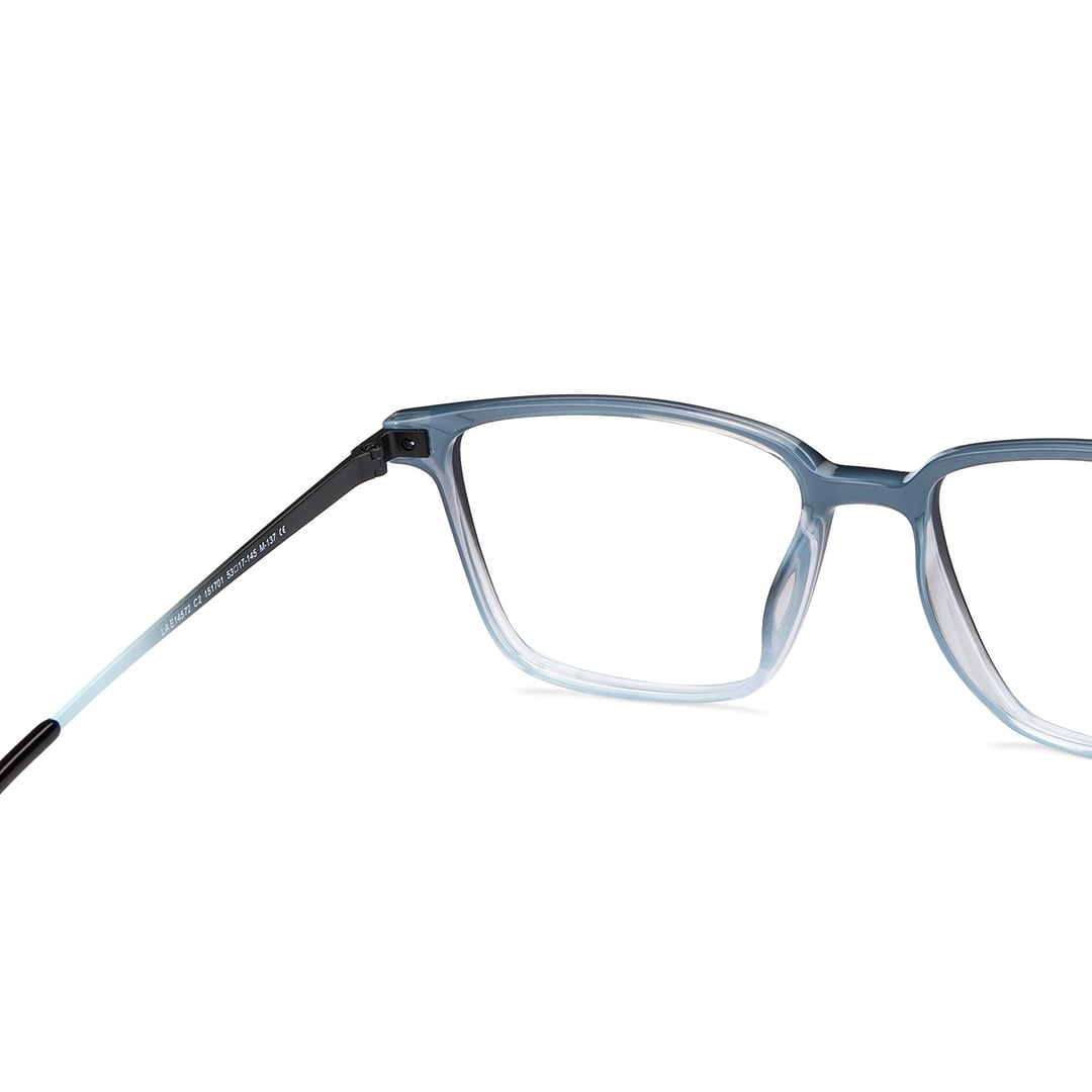 Lenskart Air Sky Blue Full Rim Rectangle right side