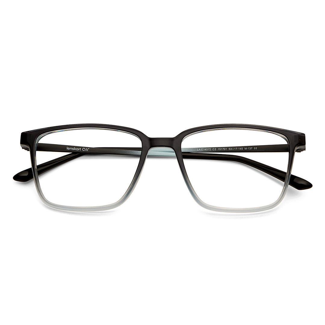 Lenskart Air Sky Blue Full Rim Rectangle left side