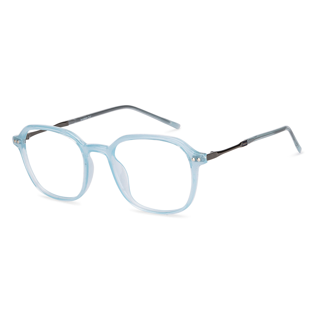 Lenskart Air Sky Blue Full Rim Square right side