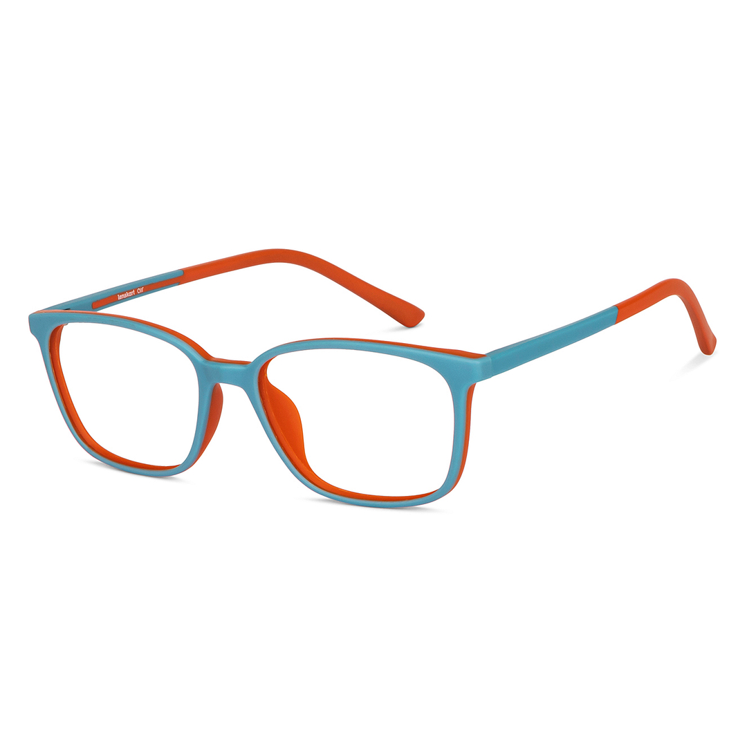 Lenskart Air Online Sky Blue Full Rim Rectangle right side
