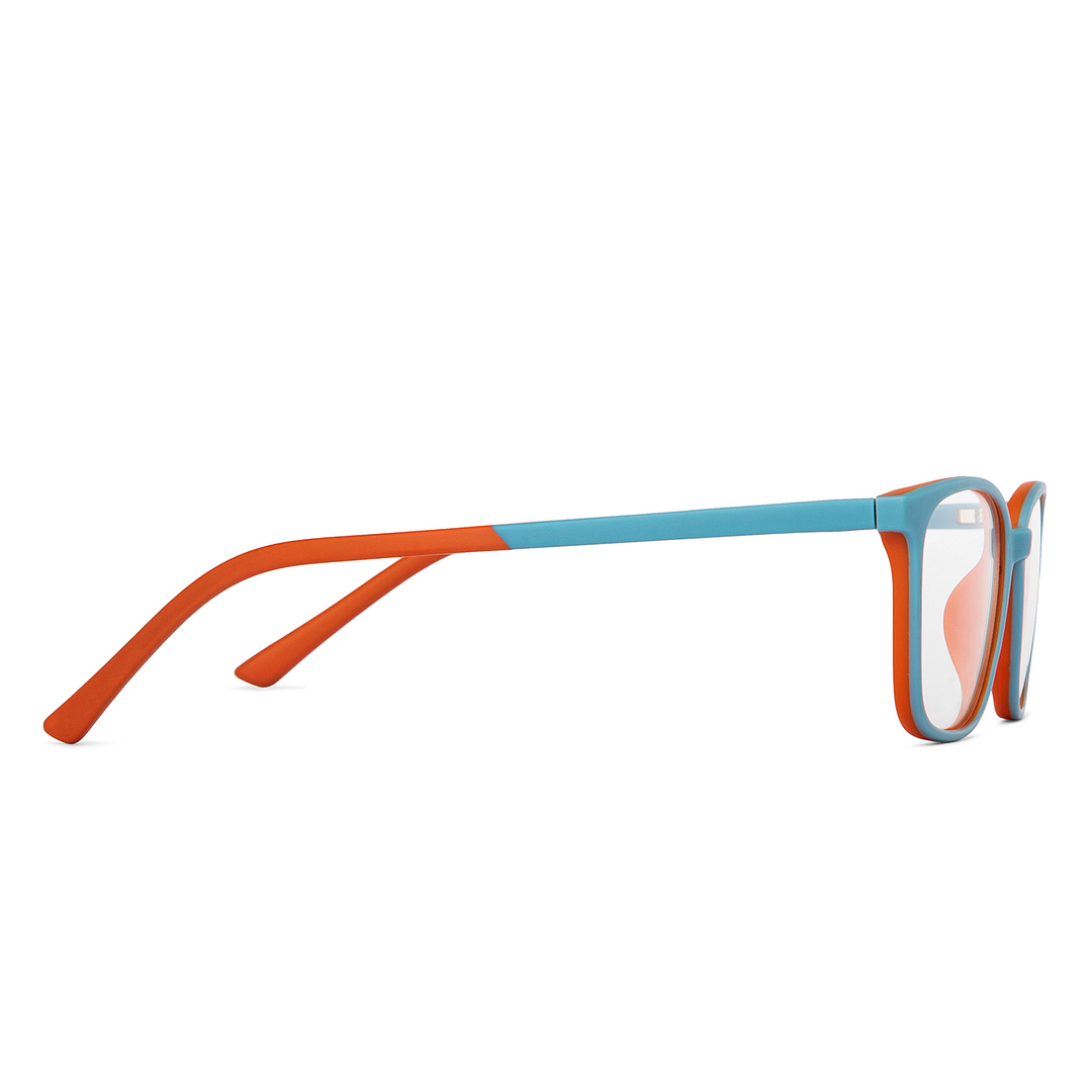 Lenskart Air Online Sky Blue Full Rim Rectangle left side