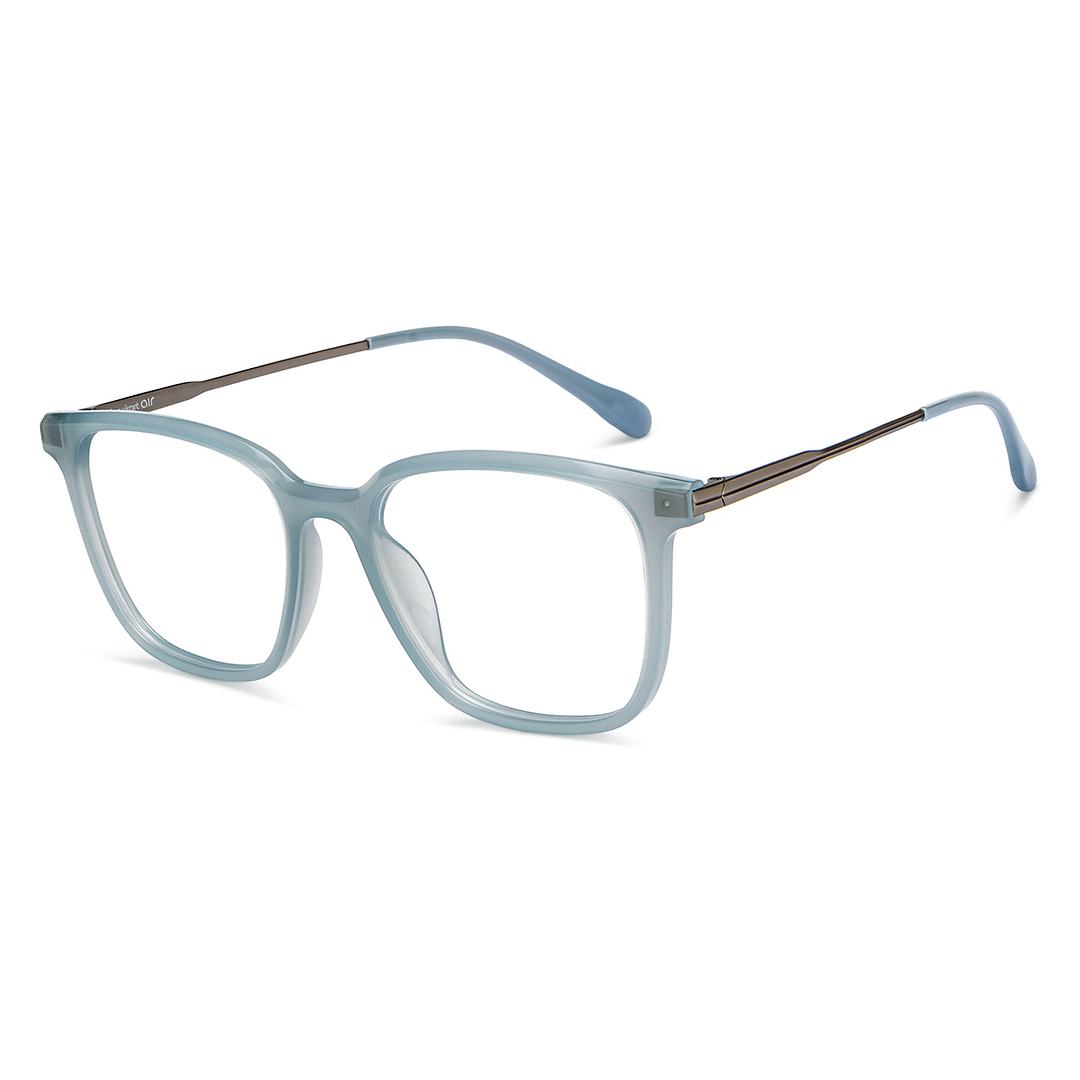 Lenskart Air Online Blue Transparent Full Rim Square right side