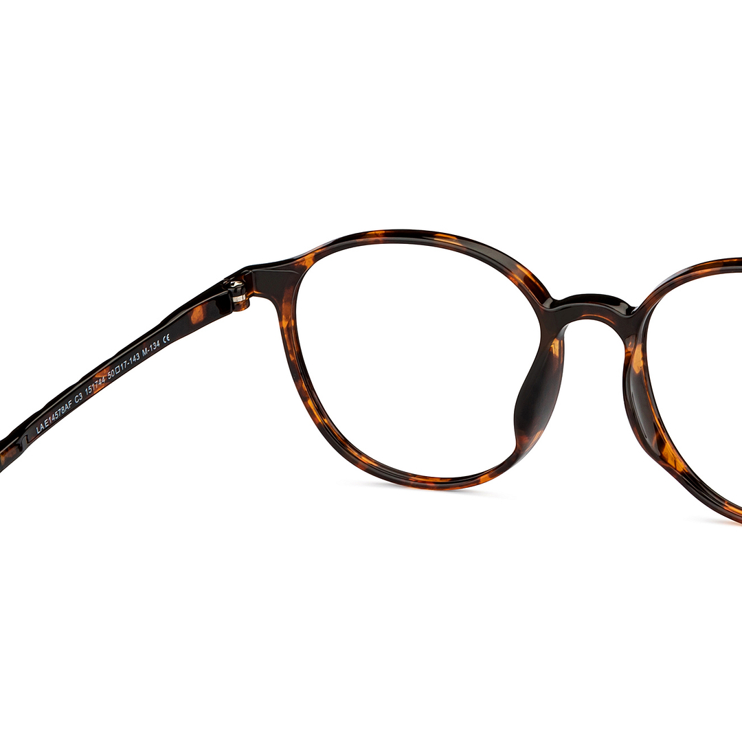 Lenskart Air Online Tortoise Full Rim Round right side