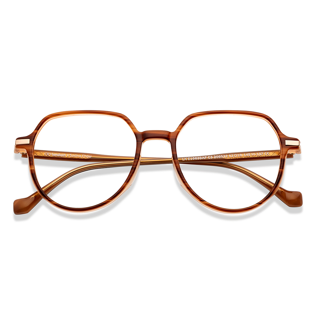 Lenskart Tortoise Full Rim Round left side