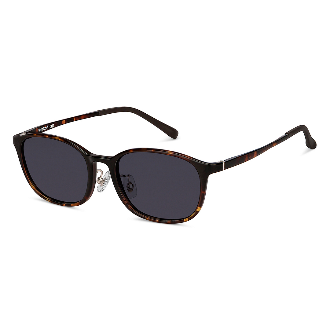 Lenskart Air Tortoise Full Rim Square left side