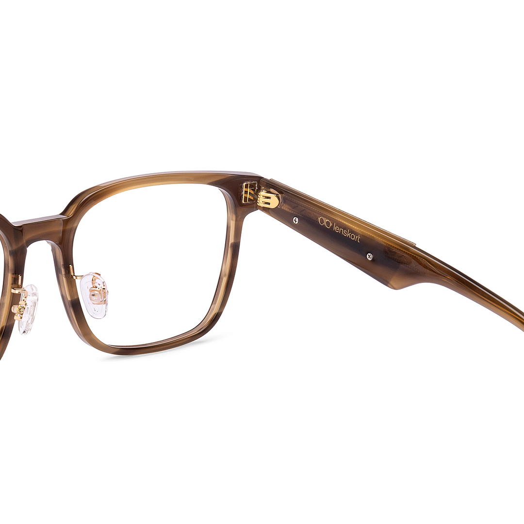 Lenskart Tortoise Full Rim Square left side