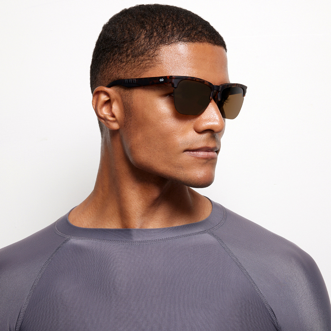 Lenskart Boost Online Demi Half Rim Square right side