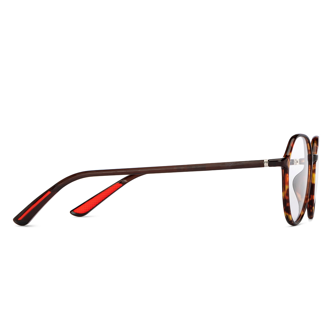 Lenskart Air Online Tortoise Full Rim Round left side