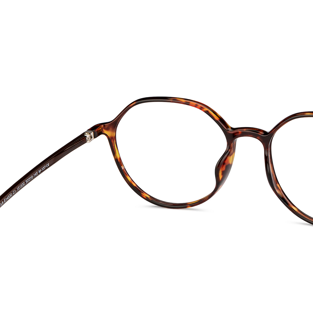 Lenskart Air Online Tortoise Full Rim Round right side
