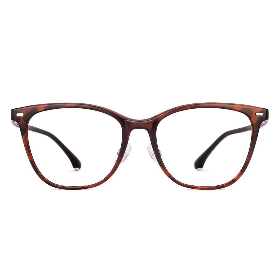 Lenskart Air Tortoise Full Rim Cat Eye right side