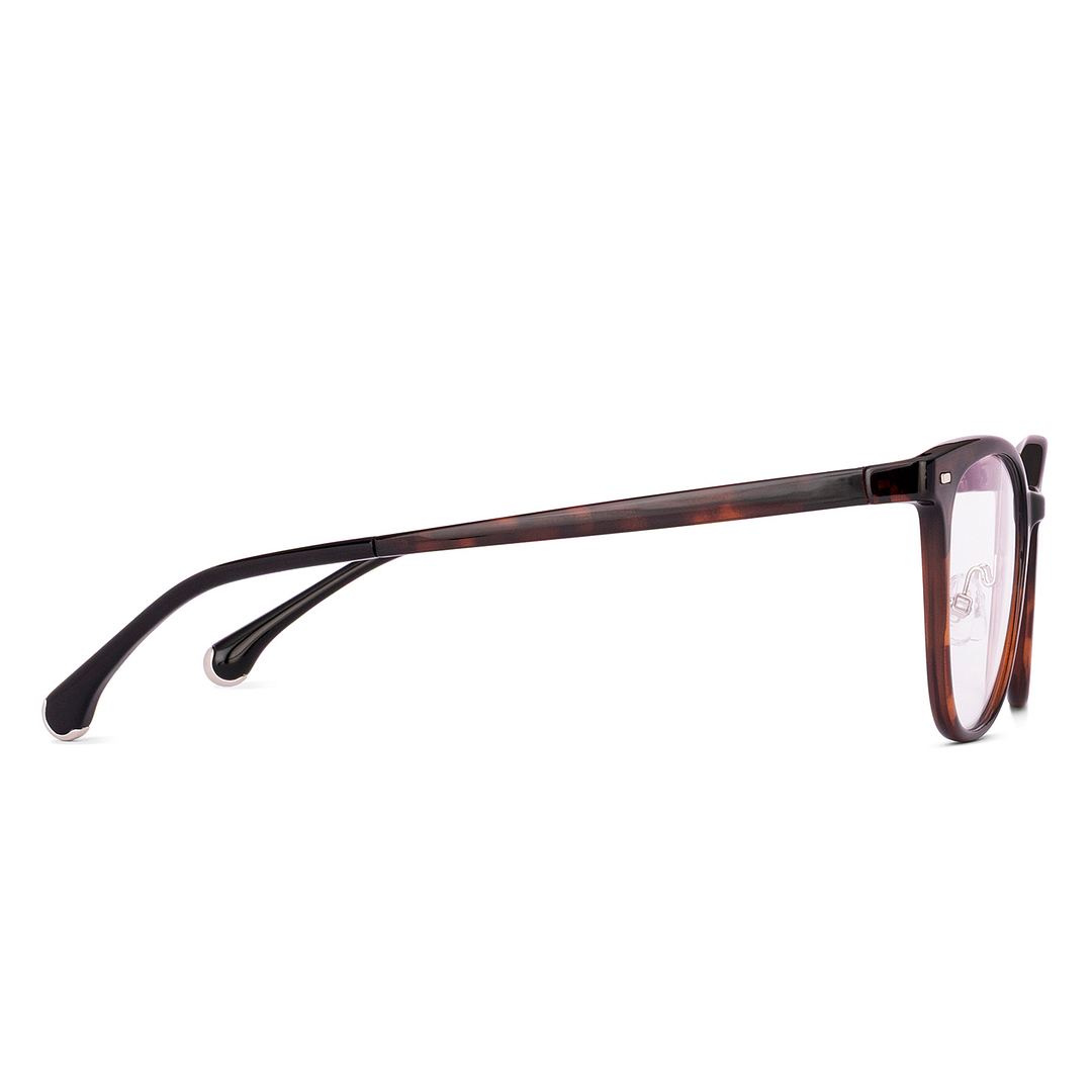 Lenskart Air Tortoise Full Rim Cat Eye left side