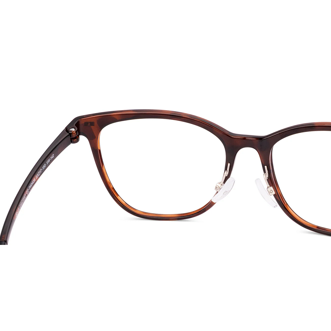 Lenskart Air Tortoise Full Rim Cat Eye right side