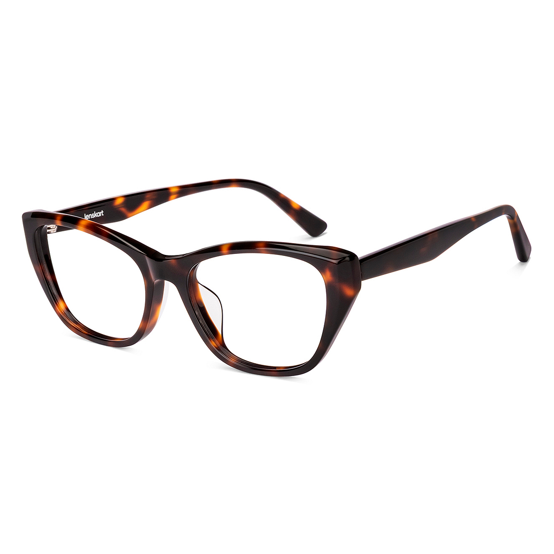 Lenskart Tortoise Full Rim Cat Eye right side
