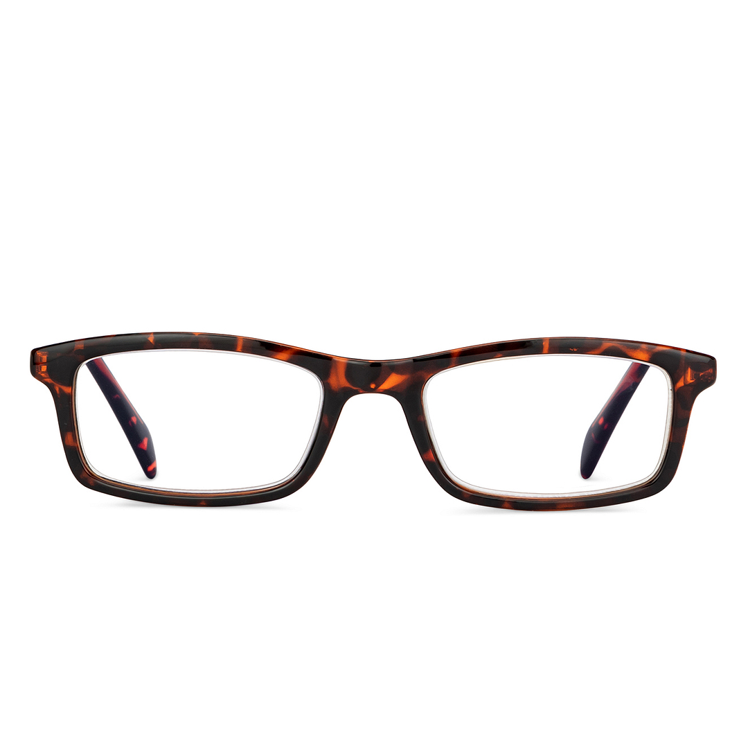 LENSKART BLU READERS Demi Turquoise Full Rim Rectangle LENSKART BLU READERS LR E11058 Only for 1 Prefitted Powers left side
