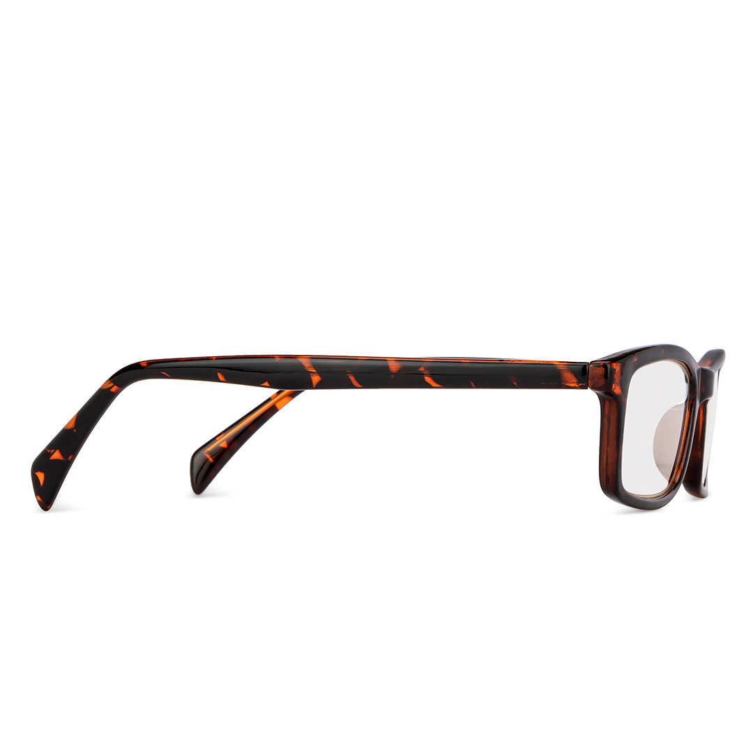 LENSKART BLU READERS Demi Turquoise Full Rim Rectangle LENSKART BLU READERS LR E11058 Only for 1 Prefitted Powers left side