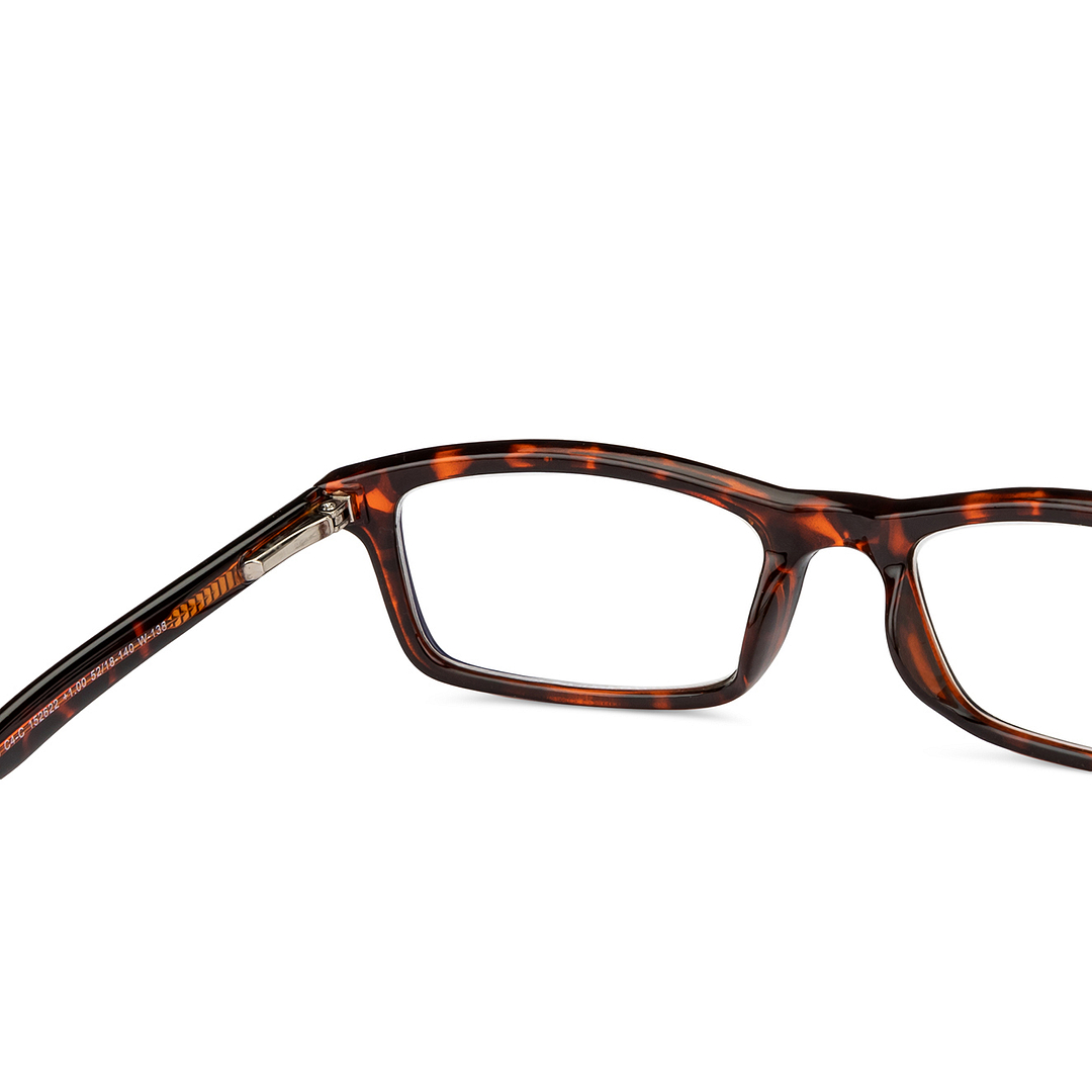 LENSKART BLU READERS Demi Turquoise Full Rim Rectangle LENSKART BLU READERS LR E11058 Only for 1 Prefitted Powers right side